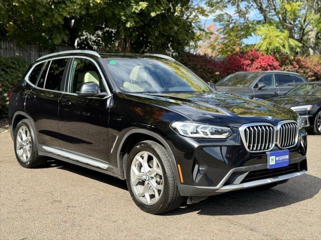 used 2022 BMW X3 car, priced at $33,700