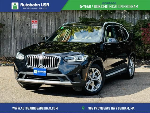 used 2022 BMW X3 car, priced at $33,700