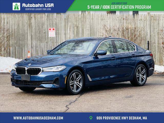 used 2021 BMW 530 car, priced at $33,700