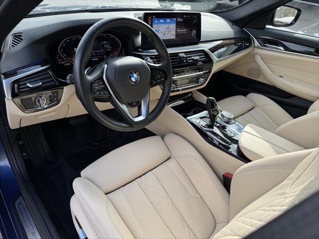 used 2021 BMW 530 car, priced at $33,700