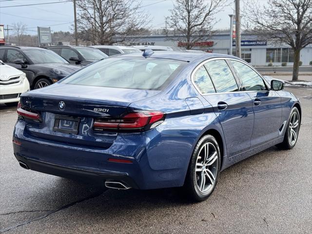 used 2021 BMW 530 car, priced at $33,700