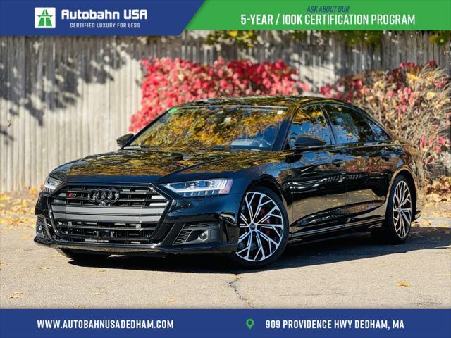 used 2021 Audi S8 car, priced at $68,400