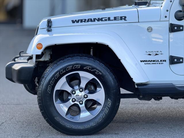 used 2017 Jeep Wrangler Unlimited car, priced at $23,500