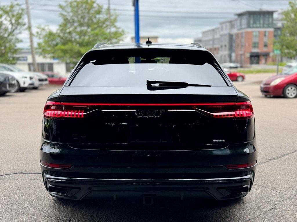 used 2023 Audi Q8 car, priced at $58,400