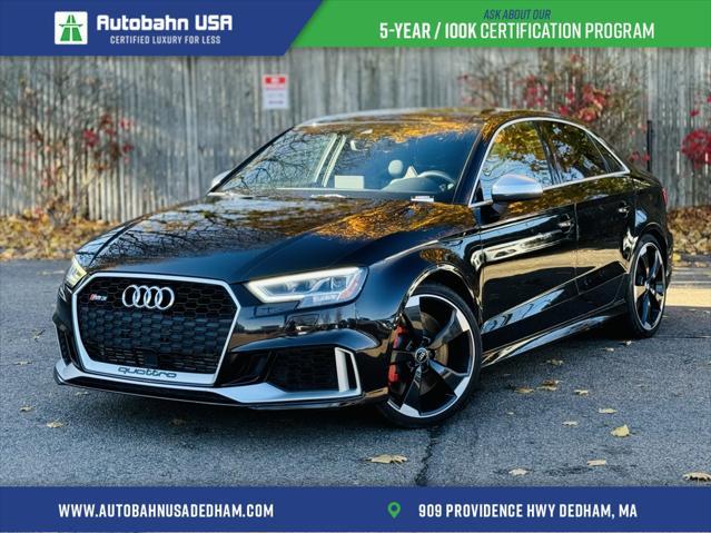 used 2019 Audi RS 3 car, priced at $43,900