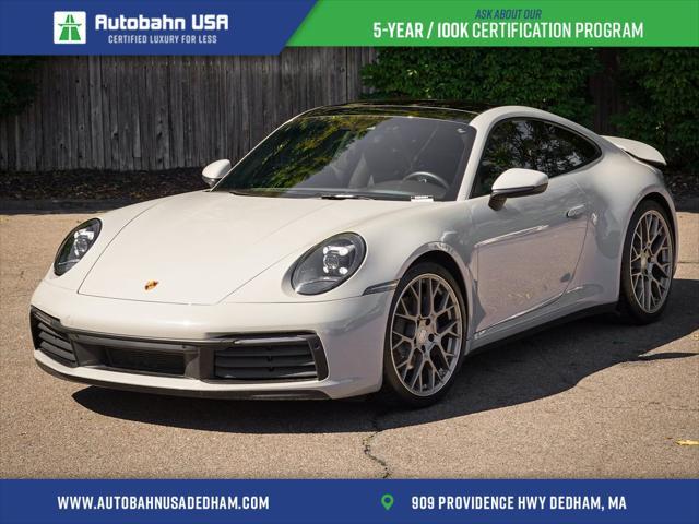 used 2023 Porsche 911 car, priced at $125,900