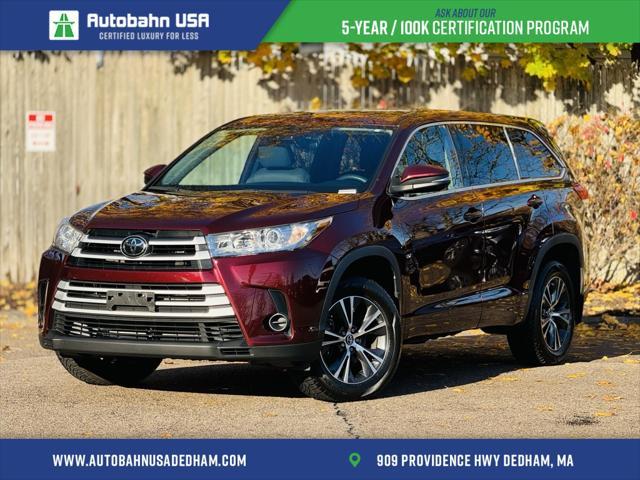 used 2018 Toyota Highlander car, priced at $25,200