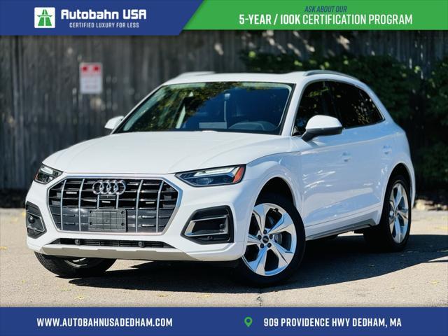 used 2021 Audi Q5 car, priced at $23,300