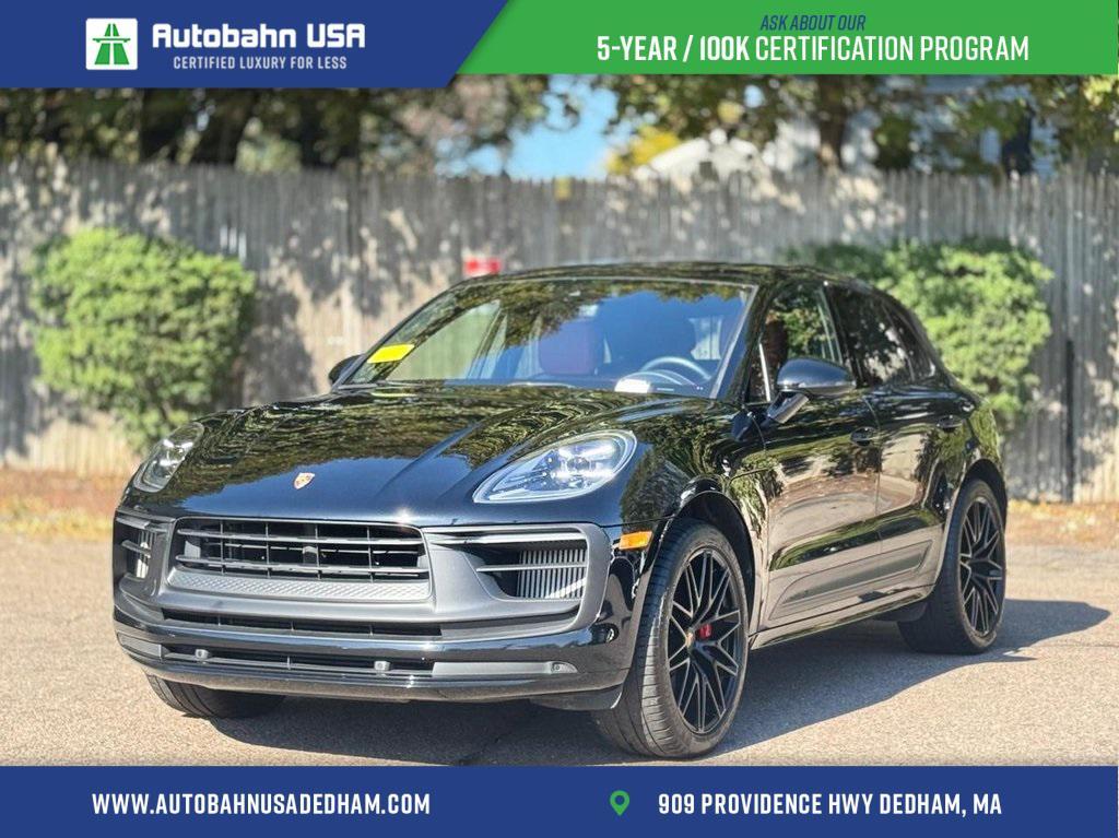 used 2022 Porsche Macan car, priced at $74,400