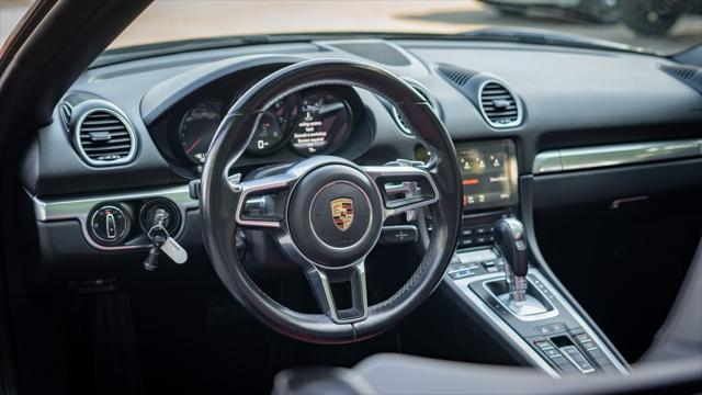 used 2018 Porsche 718 Boxster car, priced at $41,900