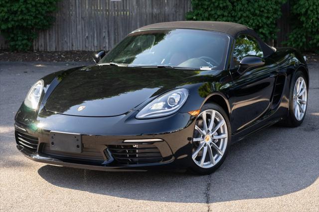 used 2018 Porsche 718 Boxster car, priced at $41,900