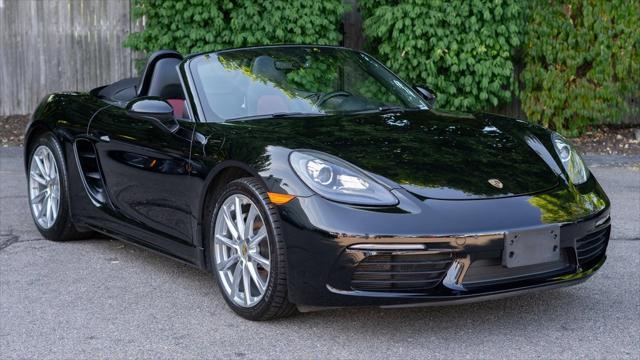 used 2018 Porsche 718 Boxster car, priced at $41,900