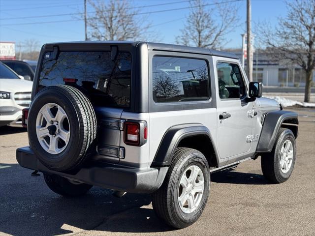 used 2021 Jeep Wrangler car, priced at $25,900