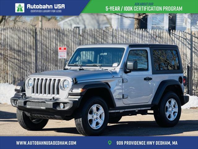 used 2021 Jeep Wrangler car, priced at $25,900