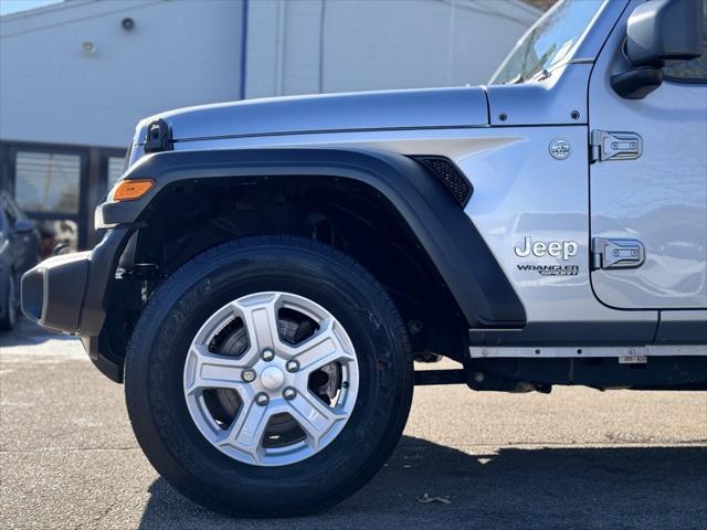 used 2021 Jeep Wrangler car, priced at $25,900