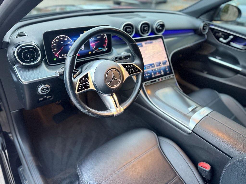 used 2022 Mercedes-Benz C-Class car, priced at $29,400