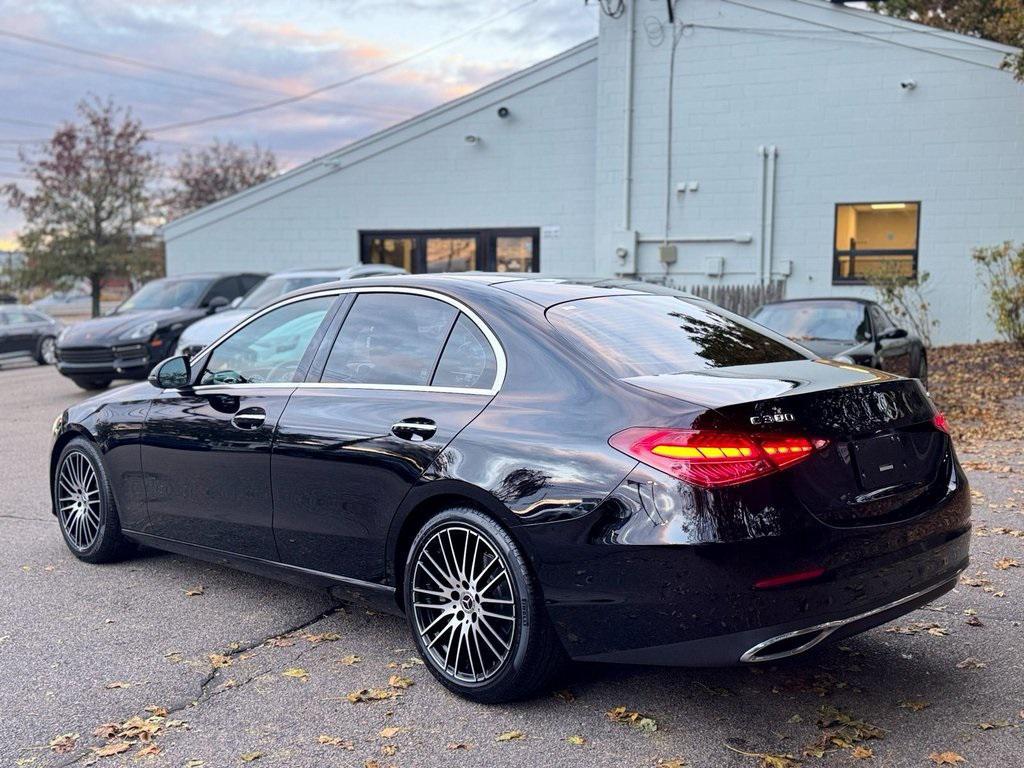 used 2022 Mercedes-Benz C-Class car, priced at $29,400