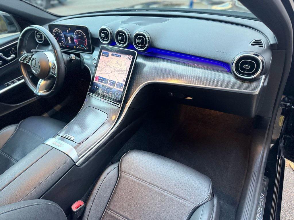 used 2022 Mercedes-Benz C-Class car, priced at $29,400