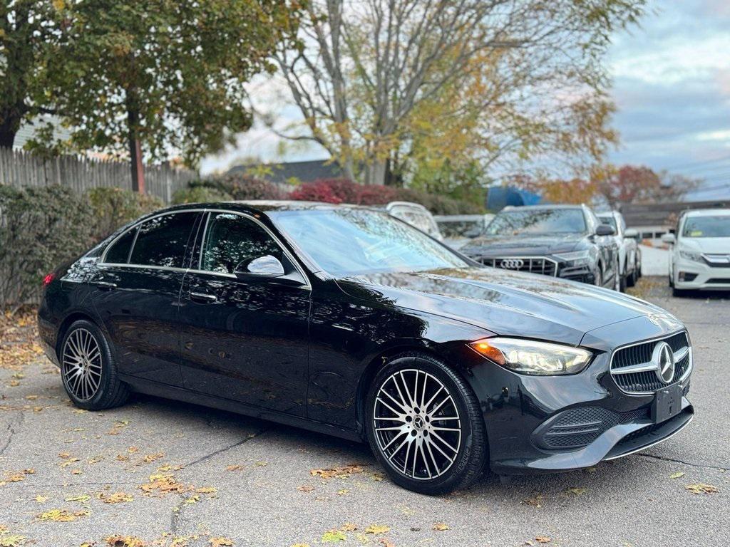 used 2022 Mercedes-Benz C-Class car, priced at $29,400