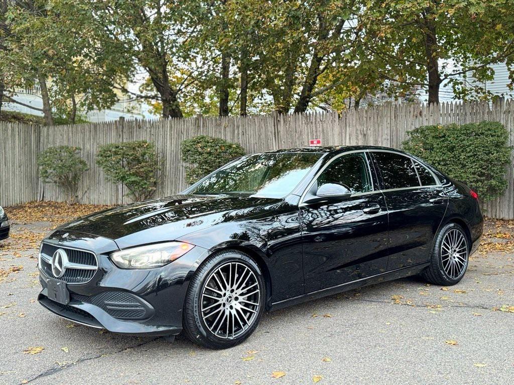 used 2022 Mercedes-Benz C-Class car, priced at $29,400