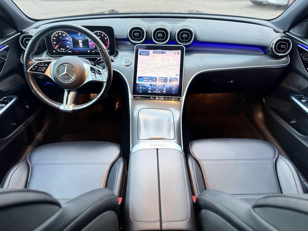 used 2022 Mercedes-Benz C-Class car, priced at $29,400