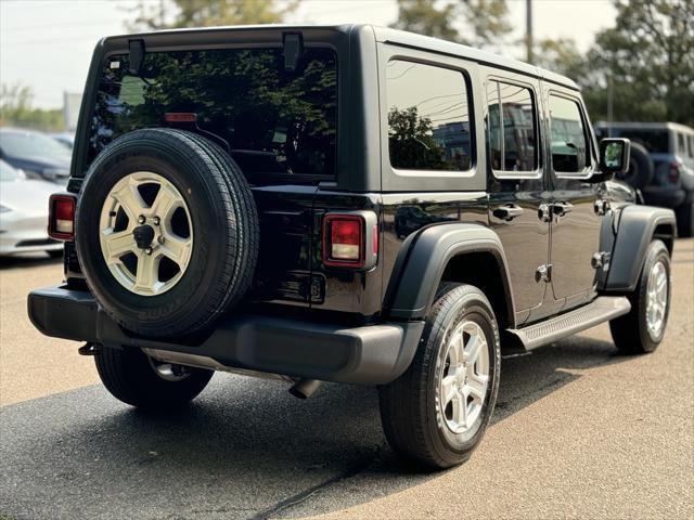 used 2021 Jeep Wrangler Unlimited car, priced at $28,600