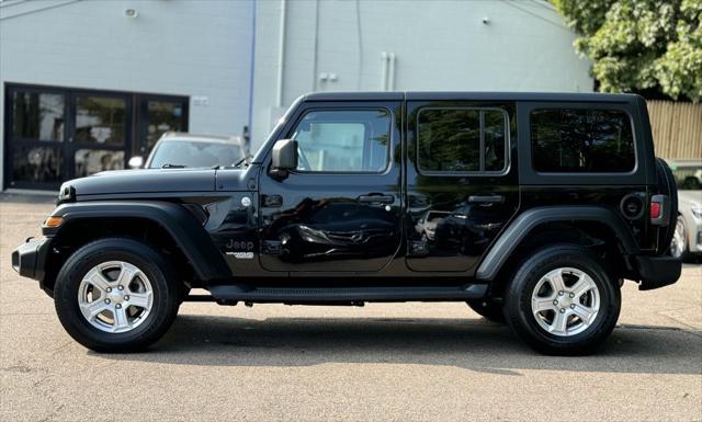 used 2021 Jeep Wrangler Unlimited car, priced at $28,600