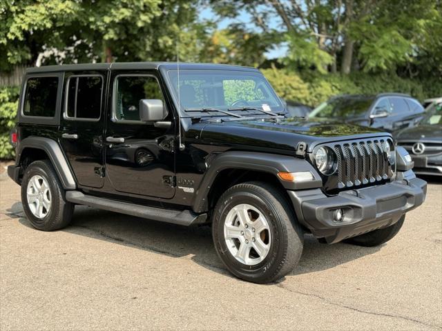 used 2021 Jeep Wrangler Unlimited car, priced at $28,600