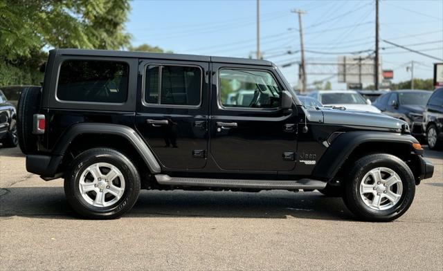 used 2021 Jeep Wrangler Unlimited car, priced at $28,600