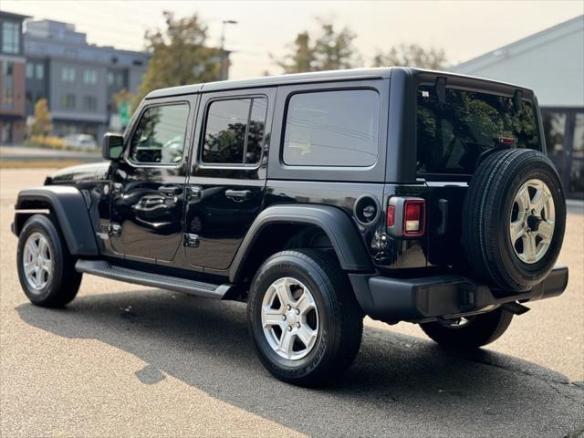 used 2021 Jeep Wrangler Unlimited car, priced at $28,600