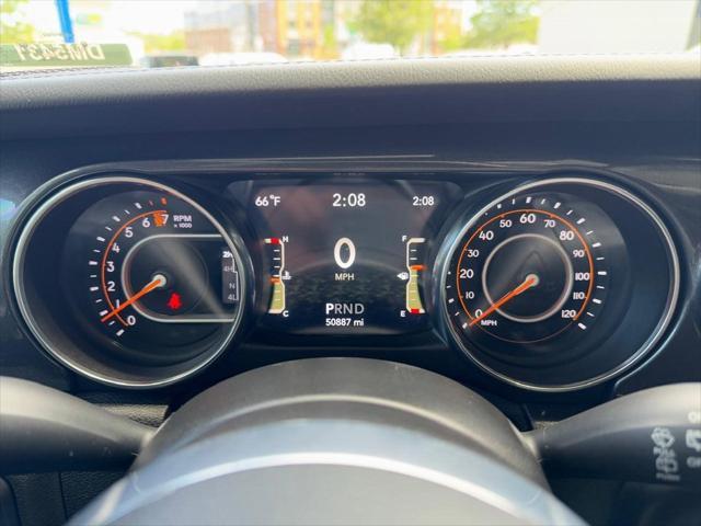 used 2021 Jeep Wrangler Unlimited car, priced at $34,500