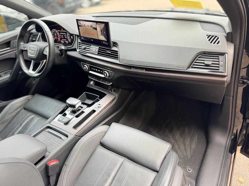 used 2021 Audi Q5 car, priced at $22,500