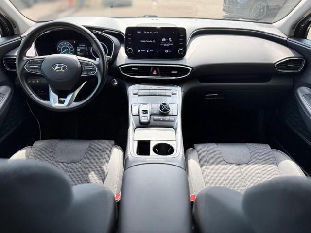 used 2021 Hyundai Santa Fe car, priced at $17,300