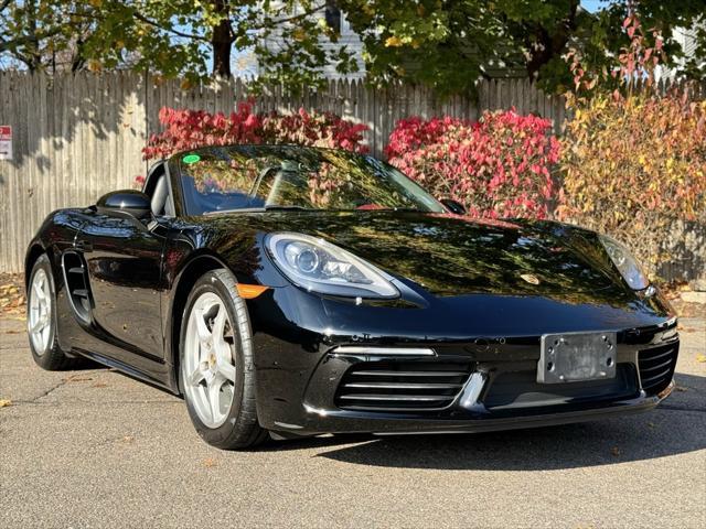 used 2017 Porsche 718 Boxster car, priced at $46,600