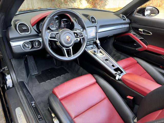 used 2017 Porsche 718 Boxster car, priced at $46,600