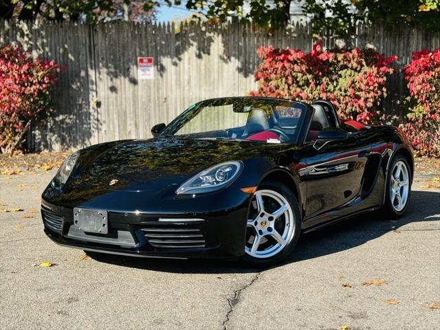 used 2017 Porsche 718 Boxster car, priced at $46,600