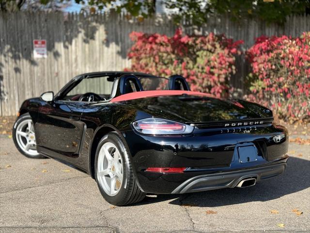 used 2017 Porsche 718 Boxster car, priced at $46,600