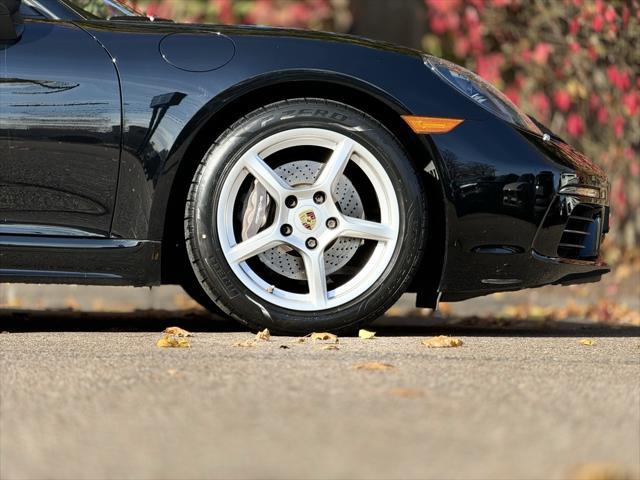 used 2017 Porsche 718 Boxster car, priced at $46,600