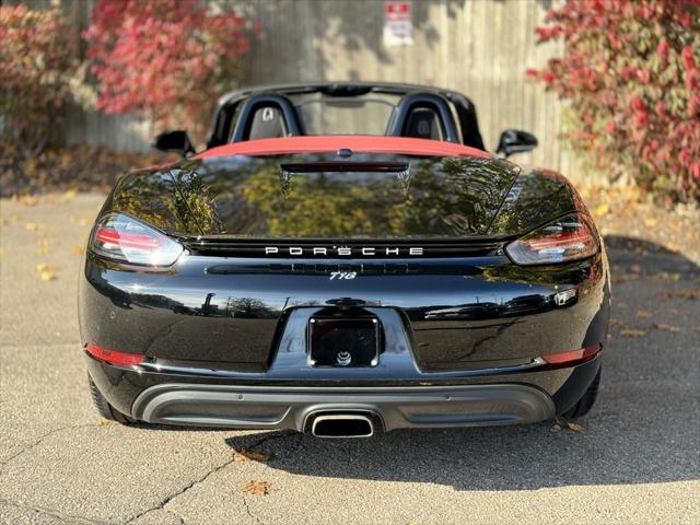 used 2017 Porsche 718 Boxster car, priced at $46,600