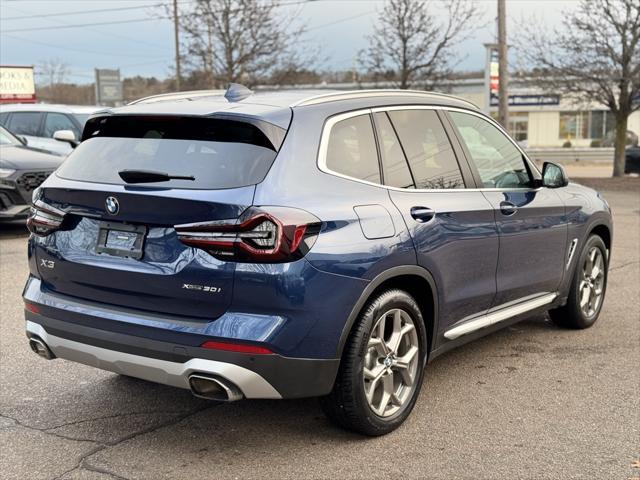 used 2022 BMW X3 car, priced at $34,900