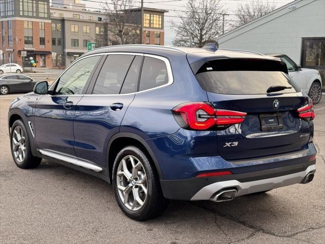 used 2022 BMW X3 car, priced at $34,900