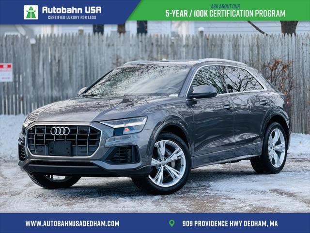 used 2019 Audi Q8 car, priced at $31,200