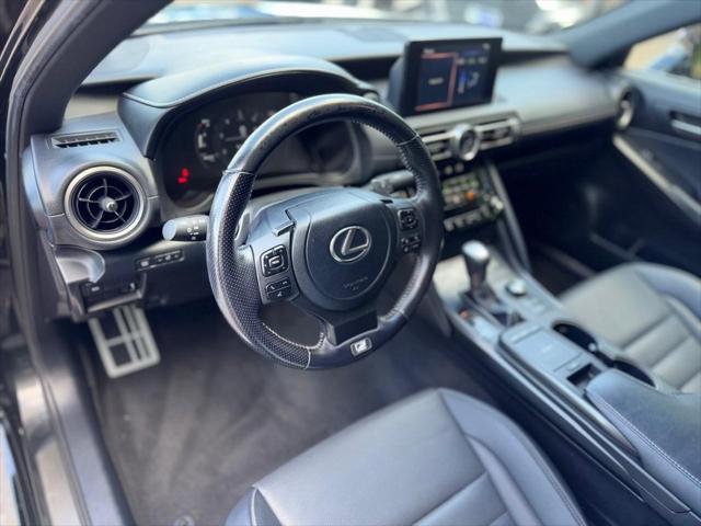 used 2022 Lexus IS 350 car, priced at $39,900