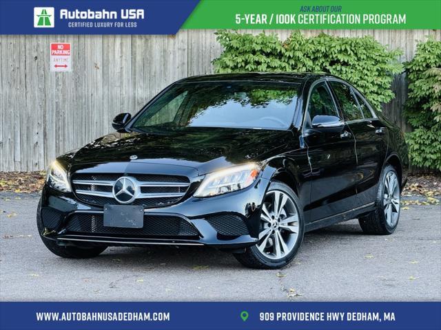 used 2021 Mercedes-Benz C-Class car, priced at $30,900