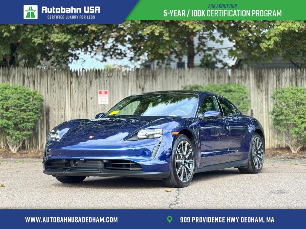 used 2022 Porsche Taycan car, priced at $63,900