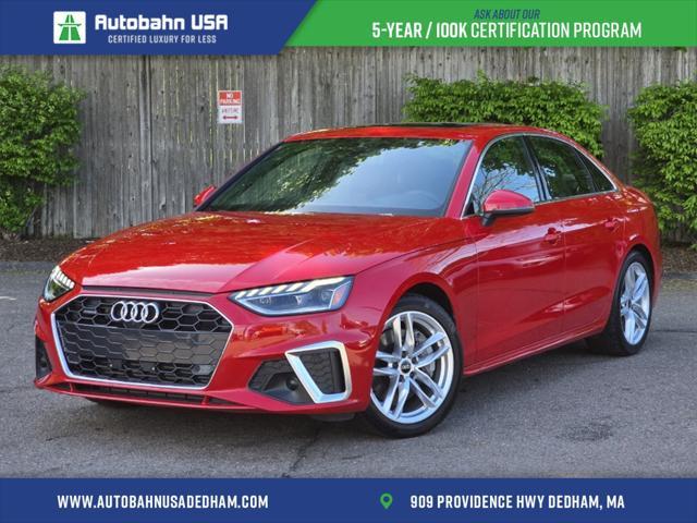 used 2023 Audi A4 car, priced at $34,800