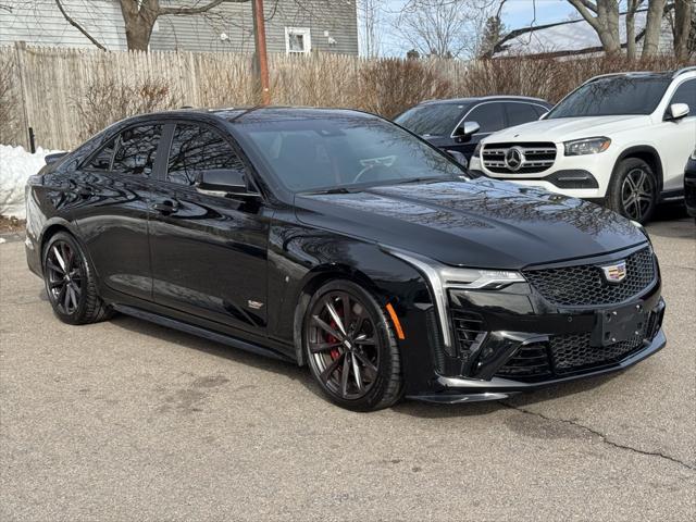 used 2024 Cadillac CT4-V car, priced at $66,100