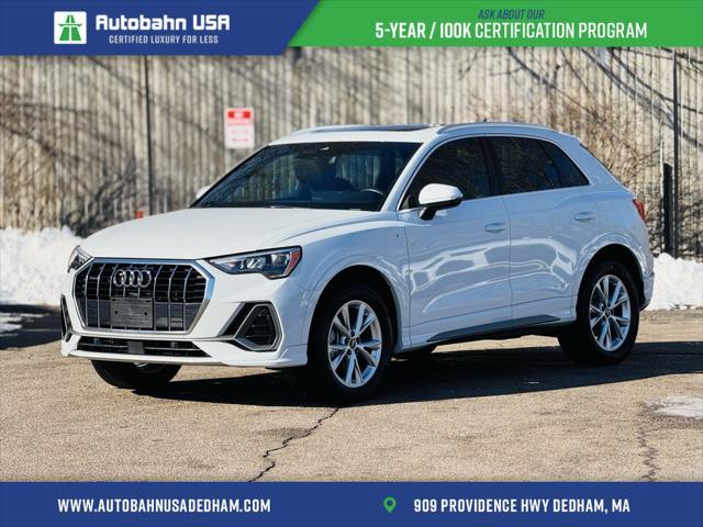 used 2022 Audi Q3 car, priced at $27,900