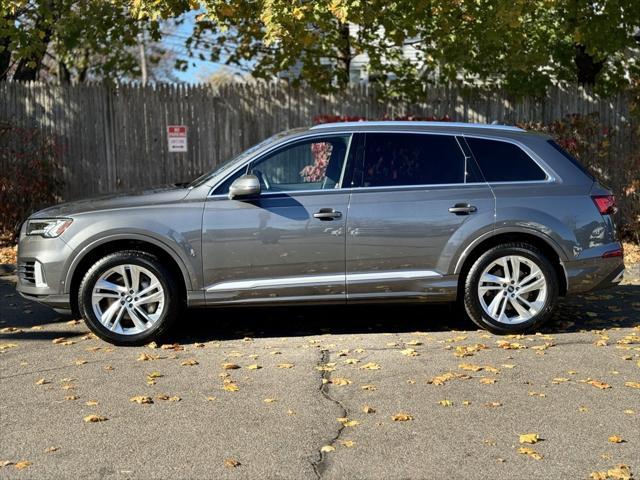 used 2021 Audi Q7 car, priced at $34,500