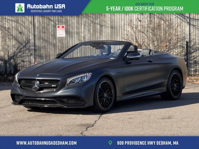 used 2017 Mercedes-Benz AMG S 63 car, priced at $78,900